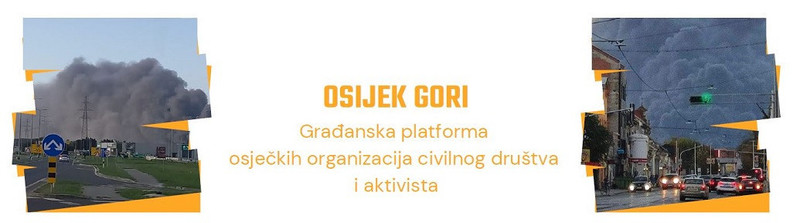 OSIJEK GORI: Priopćenje Građanske platforme osječkih organizacija civilnog društva i aktivista