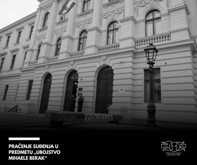 Nastavak suđenja za smrt Mihaele Berak: obrana okrivljenika i završni prijedlog tužiteljstva