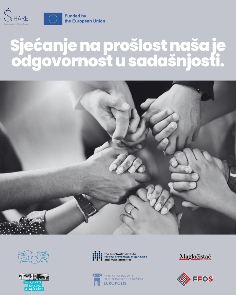 Sjećanje na Holokaust naša je odgovornost i danas!